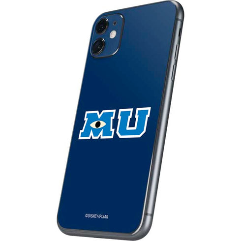 Disney Monsters University MU Logo iPhone 11 Skin